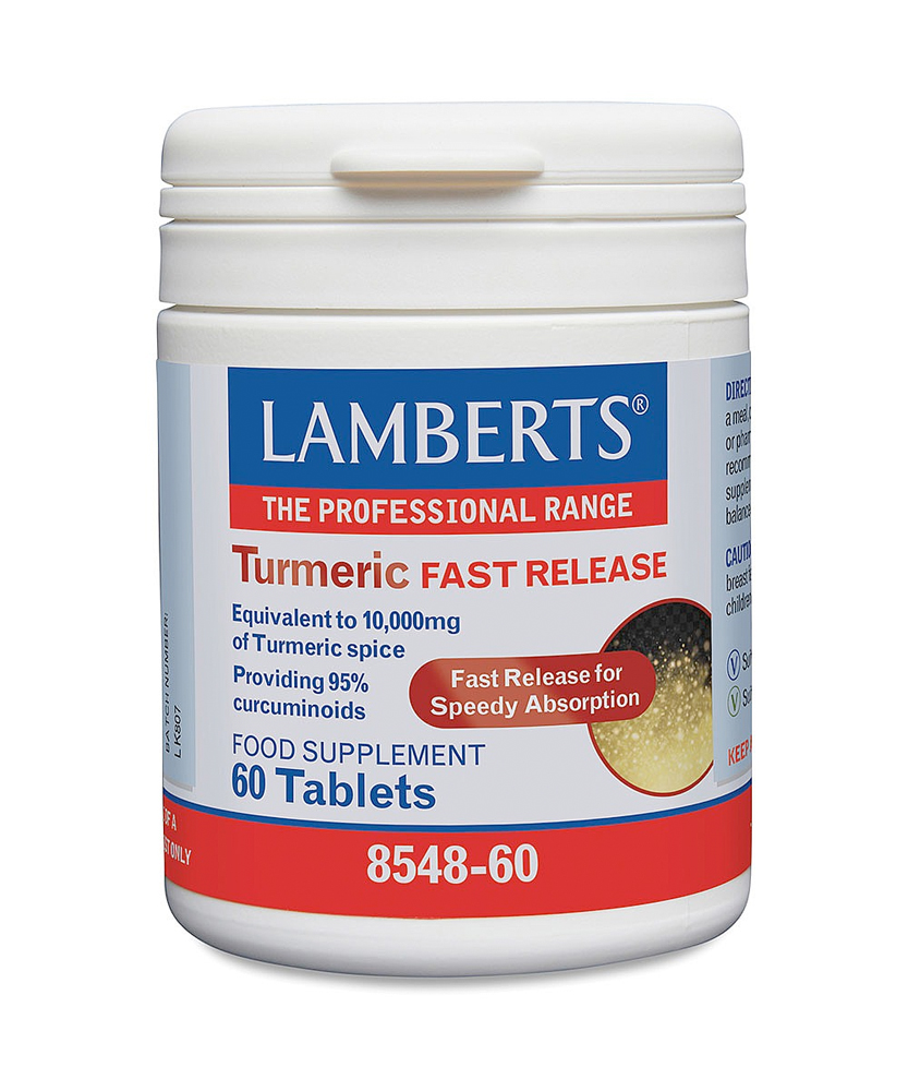 Lamberts Turmeric Fast Release 60 Tabs